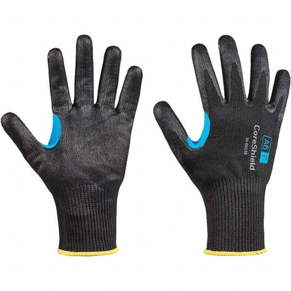 Honeywell - Size XL (10), ANSI Cut Lvl A6, Puncture Lvl 1, Abrasion Lvl 6, Nitrile Coated Cut Resistant Gloves - Benchmark Tooling