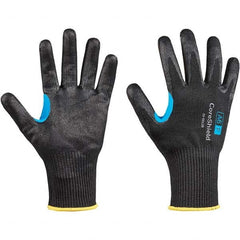 Honeywell - Size M (8), ANSI Cut Lvl A6, Puncture Lvl 1, Abrasion Lvl 6, Nitrile Coated Cut Resistant Gloves - Benchmark Tooling