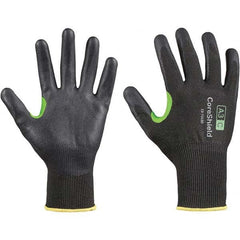 Honeywell - Size L (9), ANSI Cut Lvl A3, Puncture Lvl 1, Abrasion Lvl 6, Nitrile Coated Cut Resistant Gloves - Benchmark Tooling