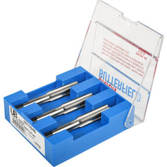 ‎3/8″- 16 4 Flute Tap Set Union Butterfield HSS Bright UNC Hand Tap, Set of 3 pcs Straight Flute ANSI E-code # 1500S3/8X16 - Exact Industrial Supply