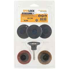 WALTER Surface Technologies - Flap Wheel Kits Abrasive Type: Coated; Non-Woven Abrasive Material: Aluminum Oxide - Benchmark Tooling