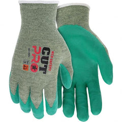 MCR Safety - Size L, ANSI Cut Lvl A5, Abrasion Lvl 3, Foam Nitrile Coated Cut Resistant Gloves - Benchmark Tooling