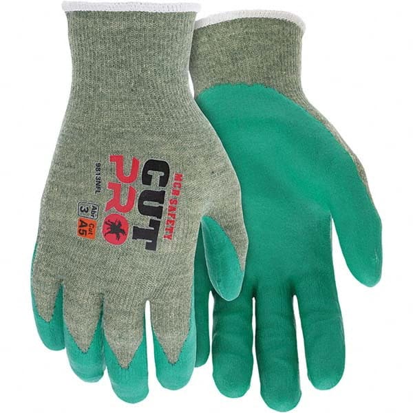 MCR Safety - Size 2XL, ANSI Cut Lvl A5, Abrasion Lvl 3, Foam Nitrile Coated Cut Resistant Gloves - Benchmark Tooling