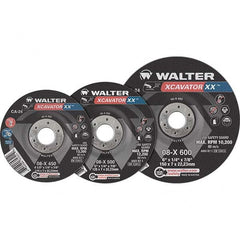 WALTER Surface Technologies - Cutoff Wheels Tool Compatibility: Angle Grinders Wheel Diameter (Inch): 4-1/2 - Benchmark Tooling