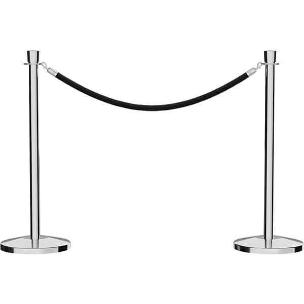 Trafford Industrial - Barrier Posts Type: Stanchion Post Color/Finish: Polished Stainless Steel - Benchmark Tooling