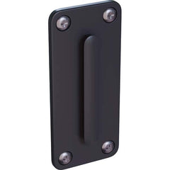 Trafford Industrial - Barrier Parts & Accessories Type: Wall Plate Color: Black - Benchmark Tooling