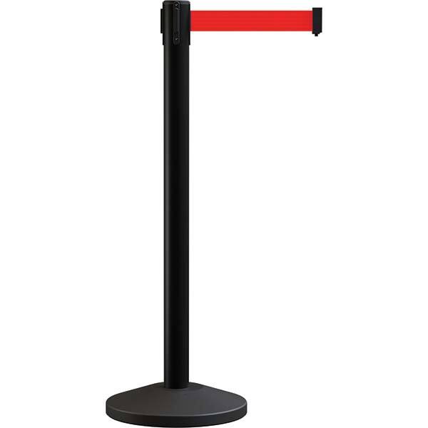 Trafford Industrial - Barrier Posts Type: Stanchion Post Color/Finish: Black - Benchmark Tooling