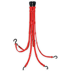 The Perfect Bungee - Stretch Tie Downs Type: FlexWeb Tie Down End Type: Molded in Hook & Safety Clasp; Molded Nylon Hook End; Overmolded Nylon Hook End - Benchmark Tooling