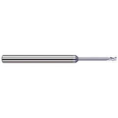 Harvey Tool - Square End Mills; Mill Diameter (Inch): 5/32 ; Mill Diameter (Decimal Inch): 0.1560 ; Length of Cut (Decimal Inch): 0.2350 ; Material: Solid Carbide ; Finish/Coating: TiB2 ; Shank Diameter (Inch): 3/16 - Exact Industrial Supply