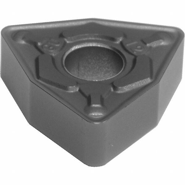 Sumitomo - WNMG433 EGU Grade AC5025S Carbide Turning Insert - TiAlSiN Finish, 80° Trigon, 1/2" Inscr Circle, 3/16" Thick, 0.0469" Corner Radius - Benchmark Tooling