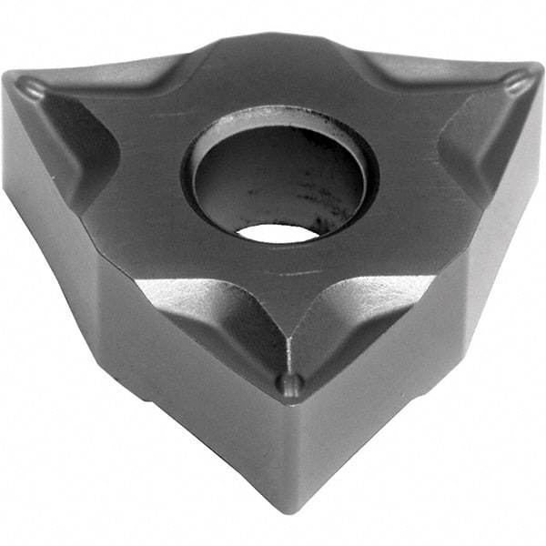 Sumitomo - WNGG431 ESU Grade AC5025S Carbide Turning Insert - TiAlSiN Finish, 80° Trigon, 1/2" Inscr Circle, 3/16" Thick, 0.0156" Corner Radius - Benchmark Tooling
