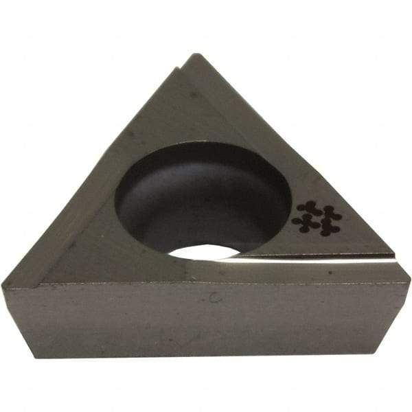Sumitomo - TPGG221 L Grade AC5025S Carbide Turning Insert - TiAlSiN Finish, 60° Triangle, 1/4" Inscr Circle, 1/8" Thick, 0.0156" Corner Radius - Benchmark Tooling