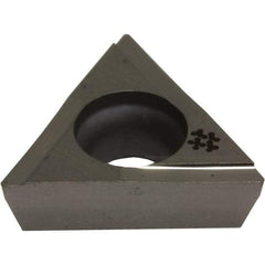 Sumitomo - TPGG221 L Grade AC5025S Carbide Turning Insert - TiAlSiN Finish, 60° Triangle, 1/4" Inscr Circle, 1/8" Thick, 0.0156" Corner Radius - Benchmark Tooling