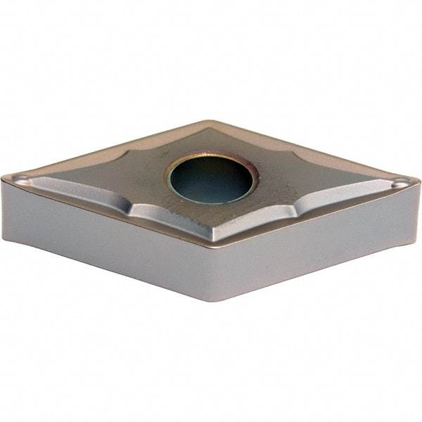 Sumitomo - DNMG331 ESU Grade AC5025S Carbide Turning Insert - TiAlSiN Finish, 55° Diamond, 3/8" Inscr Circle, 3/16" Thick, 0.0156" Corner Radius - Benchmark Tooling
