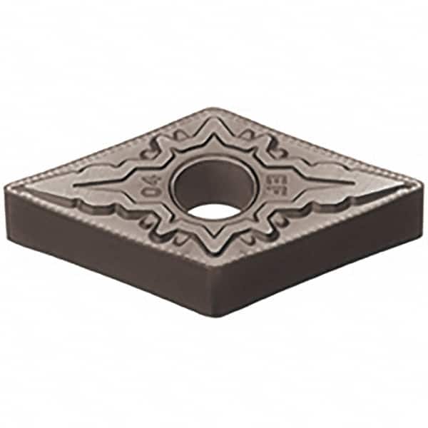 Sumitomo - DNGG432 EEF Grade AC5025S Carbide Turning Insert - TiAlSiN Finish, 55° Diamond, 1/2" Inscr Circle, 3/16" Thick, 0.0313" Corner Radius - Benchmark Tooling