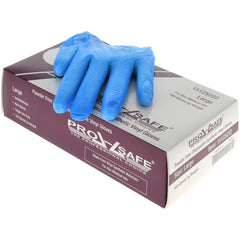 PRO-SAFE - Size L, 3 mil, Synthetic Hybrid Disposable Gloves - Benchmark Tooling