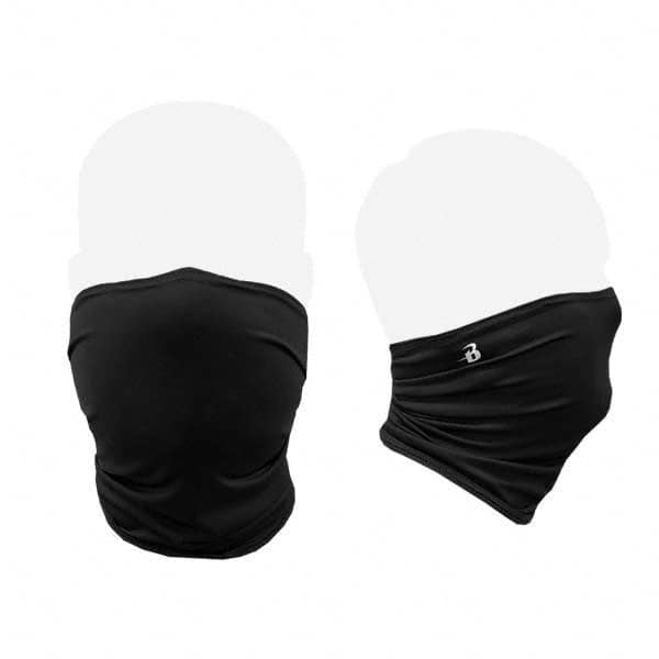 Badger Sport - Pack of (100), Size L/XL Black Gaiter Design Washable Face Mask - Benchmark Tooling