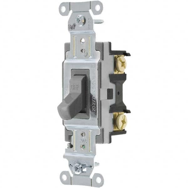 Bryant Electric - Wall & Dimmer Light Switches Switch Type: NonDimmer Switch Operation: Toggle - Benchmark Tooling