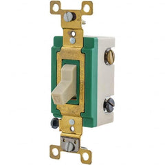 Bryant Electric - Wall & Dimmer Light Switches Switch Type: Three Way Switch Operation: Toggle - Benchmark Tooling