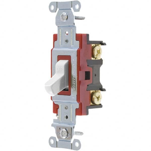 Bryant Electric - Wall & Dimmer Light Switches Switch Type: Four Way Switch Operation: Toggle - Benchmark Tooling