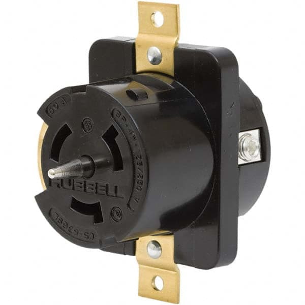 Bryant Electric - Twist Lock Receptacles Receptacle/Part Type: Receptacle Gender: Female - Benchmark Tooling