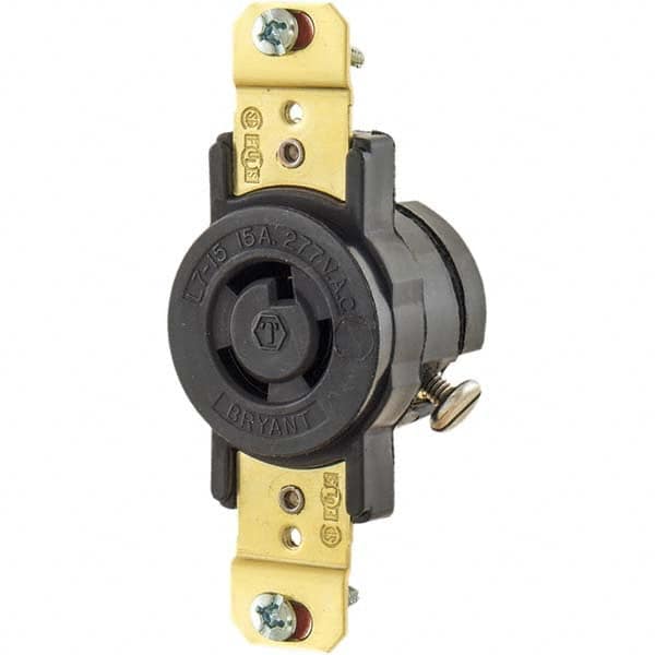 Bryant Electric - Twist Lock Receptacles Receptacle/Part Type: Receptacle Gender: Female - Benchmark Tooling