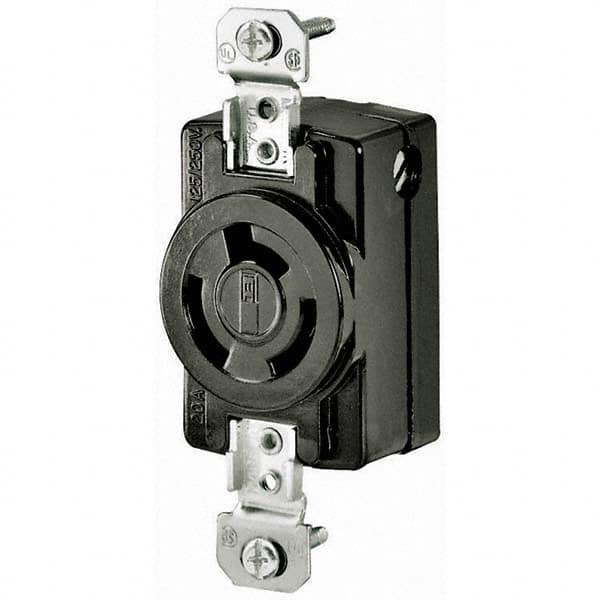 Bryant Electric - Twist Lock Receptacles Receptacle/Part Type: Receptacle Gender: Female - Benchmark Tooling