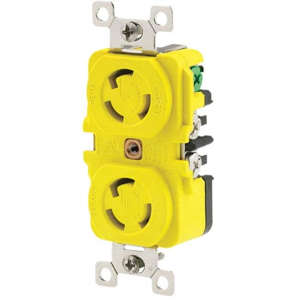 Bryant Electric - Twist Lock Receptacles Receptacle/Part Type: Receptacle Gender: Female - Benchmark Tooling