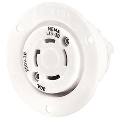 Bryant Electric - Twist Lock Receptacles Receptacle/Part Type: Receptacle Gender: Female - Benchmark Tooling