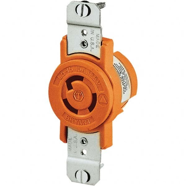 Bryant Electric - Twist Lock Receptacles Receptacle/Part Type: Receptacle Gender: Female - Benchmark Tooling