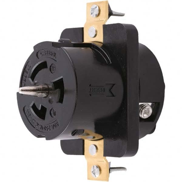 Bryant Electric - Twist Lock Receptacles Receptacle/Part Type: Receptacle Gender: Female - Benchmark Tooling