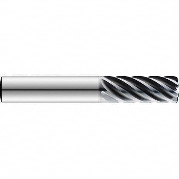 SGS - 5/8", 1-7/8" LOC, 5/8" Shank Diam, 4" OAL, 7 Flute Solid Carbide Square End Mill - Benchmark Tooling