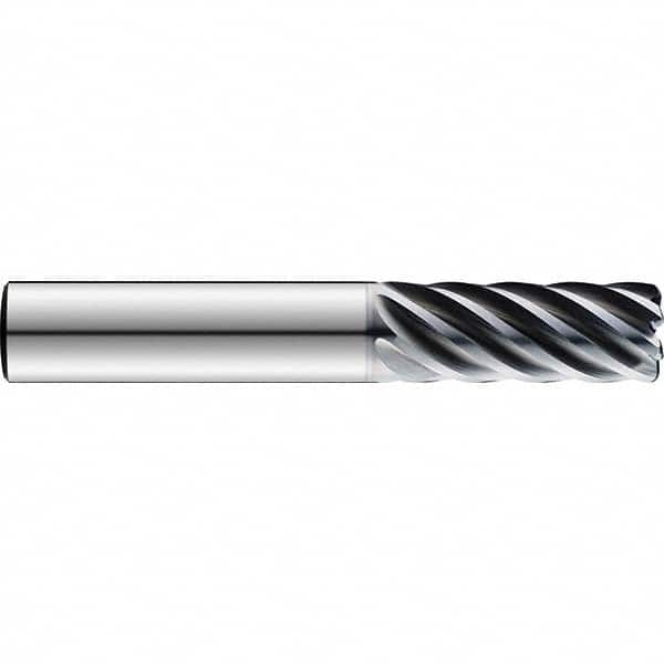 SGS - 10" Diam 7 Flute Solid Carbide 1mm Corner Radius End Mill - Benchmark Tooling