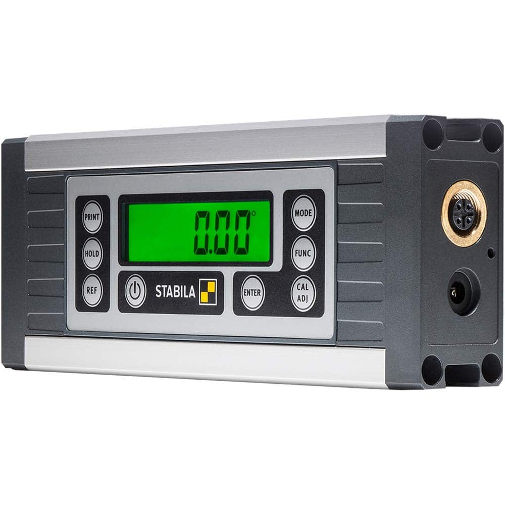 Stabila - Digital & Dial Protractors Style: Digital Protractor Measuring Range (Degrees): 360.00 - Benchmark Tooling