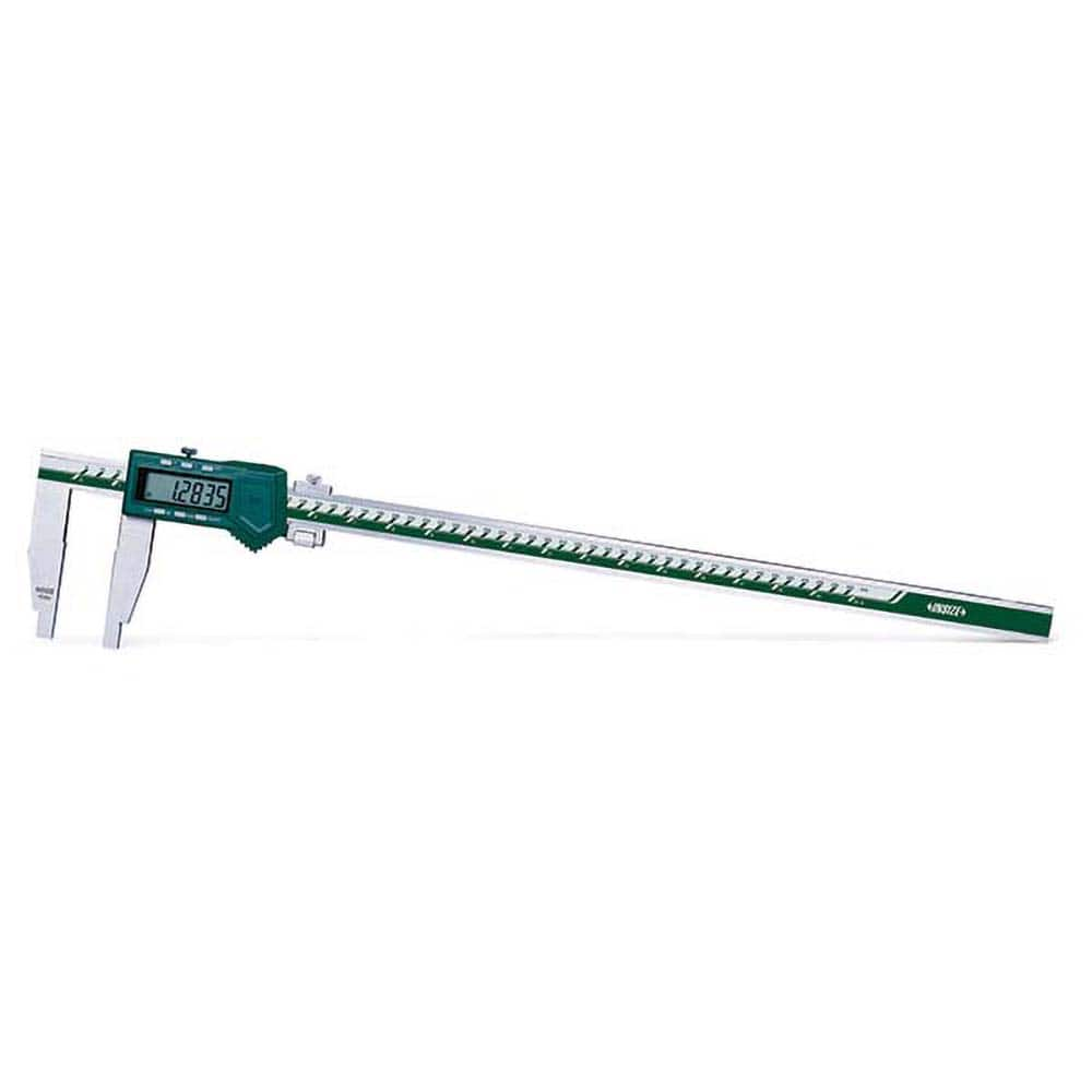 Insize USA LLC - Electronic Calipers; Minimum Measurement (Decimal Inch): 0.0000 ; Maximum Measurement (Decimal Inch): 24 ; Accuracy Plus/Minus (Decimal Inch): 0.0020 ; Resolution (Decimal Inch): 0.0005 ; IP Rating: None ; Data Output: Yes - Exact Industrial Supply