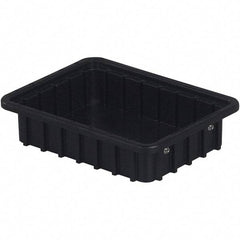 LEWISBins+ - 8-3/8" Wide x 2-1/2" High, Black Bin Divider Box - Use with DV0825 Short, DV1025 Long - Benchmark Tooling