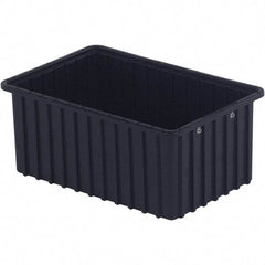 LEWISBins+ - 10-7/8" Wide x 8" High, Black Bin Divider Box - Use with DV1080 Short, DV1680 Long - Benchmark Tooling