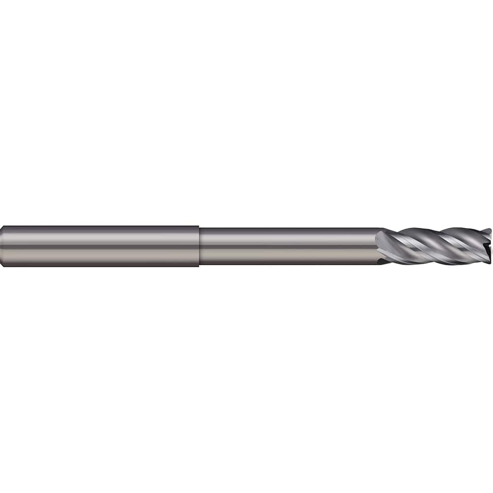 Micro 100 - Corner Radius & Corner Chamfer End Mills; Mill Diameter (Inch): 5/16 ; Mill Diameter (Decimal Inch): 0.3125 ; End Type: Corner Radius ; Corner Radius (mm): 0.50 ; Corner Radius (Decimal Inch): 0.0200 ; Number of Flutes: 4 - Exact Industrial Supply