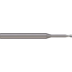 Micro 100 - Corner Radius & Corner Chamfer End Mills; Mill Diameter (mm): 4.00 ; Mill Diameter (Decimal Inch): 0.1575 ; End Type: Corner Radius ; Corner Radius (mm): 0.25 ; Number of Flutes: 2 ; Material: Solid Carbide - Exact Industrial Supply