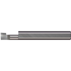 Micro 100 - Boring Bars; Minimum Bore Diameter (Decimal Inch): 0.0800 ; Maximum Bore Depth (Decimal Inch): 0.2000 ; Material: Solid Carbide ; Boring Bar Type: Boring ; Shank Diameter (Decimal Inch): 0.1250 ; Shank Diameter (Inch): 1/8 - Exact Industrial Supply