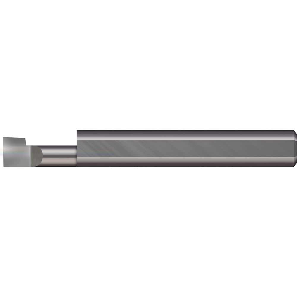 Micro 100 - Boring Bars; Minimum Bore Diameter (Decimal Inch): 0.2000 ; Maximum Bore Depth (Decimal Inch): 0.6000 ; Material: Solid Carbide ; Boring Bar Type: Boring ; Shank Diameter (Decimal Inch): 0.2500 ; Shank Diameter (Inch): 1/4 - Exact Industrial Supply