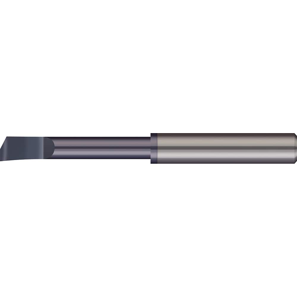 Micro 100 - Boring Bars; Minimum Bore Diameter (Decimal Inch): 0.0325 ; Maximum Bore Depth (Decimal Inch): 0.1880 ; Material: Solid Carbide ; Boring Bar Type: Boring ; Shank Diameter (Decimal Inch): 0.1250 ; Shank Diameter (Inch): 1/8 - Exact Industrial Supply