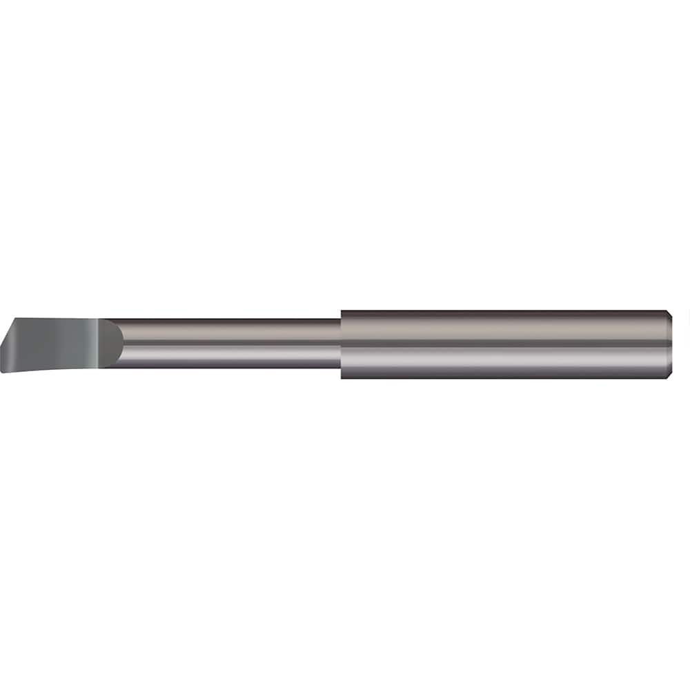 Micro 100 - Boring Bars; Minimum Bore Diameter (Decimal Inch): 0.0550 ; Minimum Bore Diameter (mm): 1.400 ; Maximum Bore Depth (Decimal Inch): 0.3750 ; Maximum Bore Depth (Inch): 3/8 ; Material: Solid Carbide ; Boring Bar Type: Boring - Exact Industrial Supply