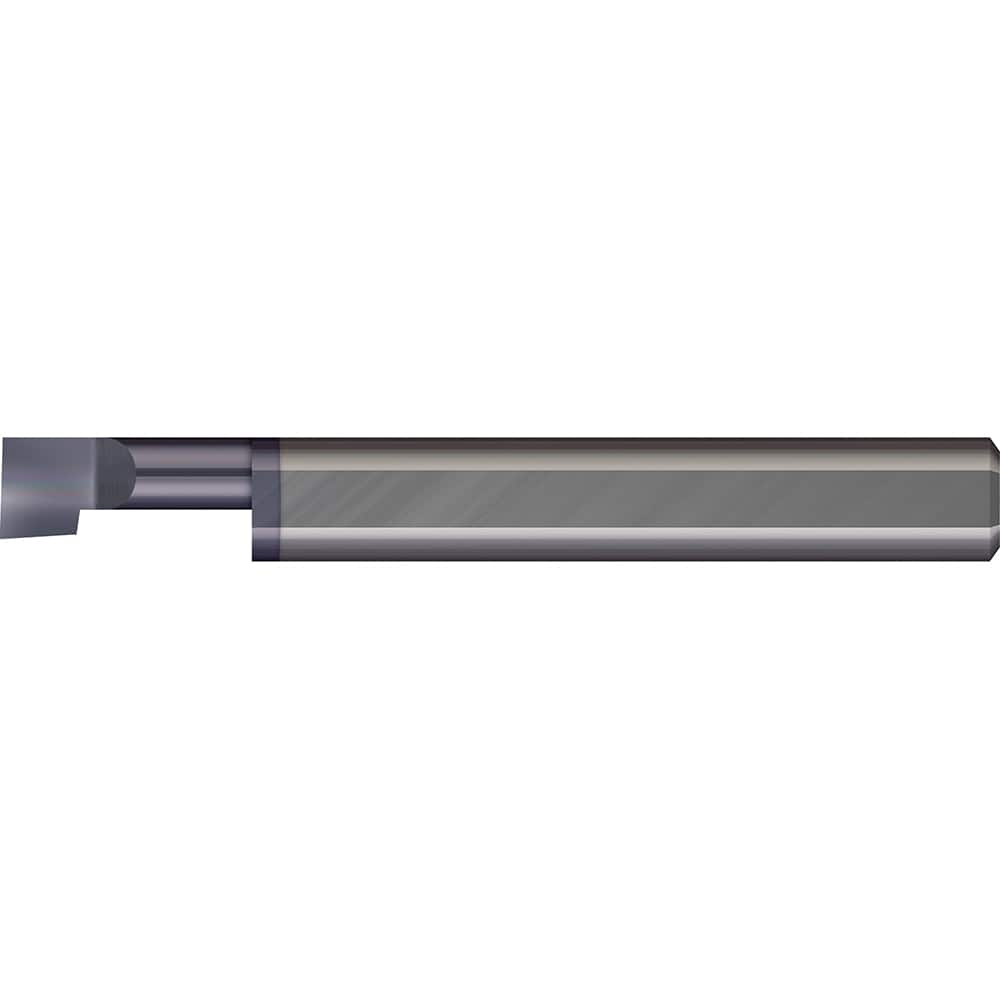 Micro 100 - Boring Bars; Minimum Bore Diameter (Decimal Inch): 0.1600 ; Maximum Bore Depth (Decimal Inch): 0.2500 ; Maximum Bore Depth (Inch): 1/4 ; Material: Solid Carbide ; Boring Bar Type: Boring ; Shank Diameter (Decimal Inch): 0.1875 - Exact Industrial Supply