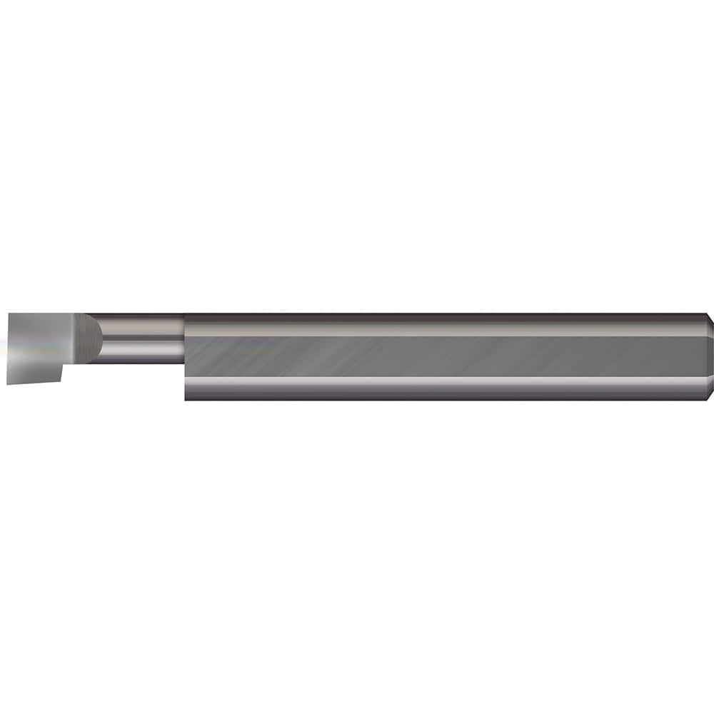 Micro 100 - Boring Bars; Minimum Bore Diameter (Decimal Inch): 0.1400 ; Minimum Bore Diameter (Inch): 9/64 ; Maximum Bore Depth (Decimal Inch): 0.2500 ; Maximum Bore Depth (Inch): 1/4 ; Material: Solid Carbide ; Boring Bar Type: Boring - Exact Industrial Supply