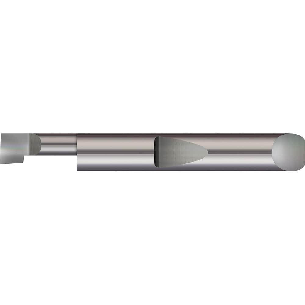 Micro 100 - Boring Bars; Minimum Bore Diameter (Decimal Inch): 0.1000 ; Maximum Bore Depth (Decimal Inch): 0.2000 ; Material: Solid Carbide ; Boring Bar Type: Boring ; Shank Diameter (Decimal Inch): 0.1875 ; Shank Diameter (Inch): 3/16 - Exact Industrial Supply