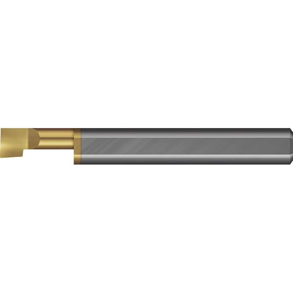 Micro 100 - Boring Bars; Minimum Bore Diameter (Decimal Inch): 0.1000 ; Maximum Bore Depth (Decimal Inch): 0.7000 ; Material: Solid Carbide ; Boring Bar Type: Boring ; Shank Diameter (Decimal Inch): 0.1250 ; Shank Diameter (Inch): 1/8 - Exact Industrial Supply