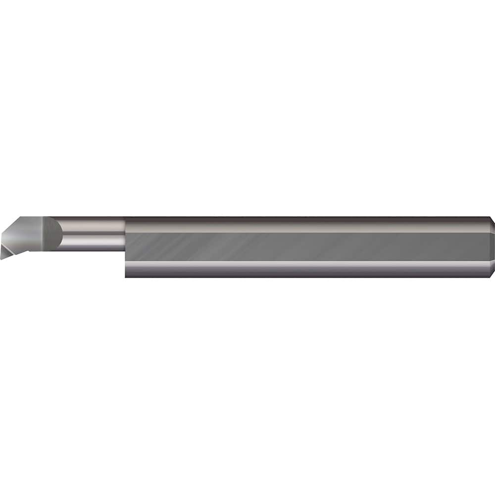 Micro 100 - Boring Bars; Minimum Bore Diameter (Decimal Inch): 0.1200 ; Maximum Bore Depth (Decimal Inch): 1.0000 ; Maximum Bore Depth (Inch): 1 ; Material: Solid Carbide ; Boring Bar Type: Boring ; Shank Diameter (Decimal Inch): 0.1875 - Exact Industrial Supply