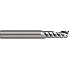 Square End Mill: 0.315'' Dia, 1.1811'' LOC, 1 Flute, Solid Carbide Single End, Uncoated, Upcut Flute, 30 ° Helix, RH Cut, RH Flute