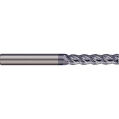 Micro 100 - Square End Mills; Mill Diameter (mm): 12.00 ; Mill Diameter (Decimal Inch): 0.4724 ; Length of Cut (mm): 50.0000 ; Length of Cut (Decimal Inch): 1.9685 ; Material: Solid Carbide ; Finish/Coating: AlTiN - Exact Industrial Supply